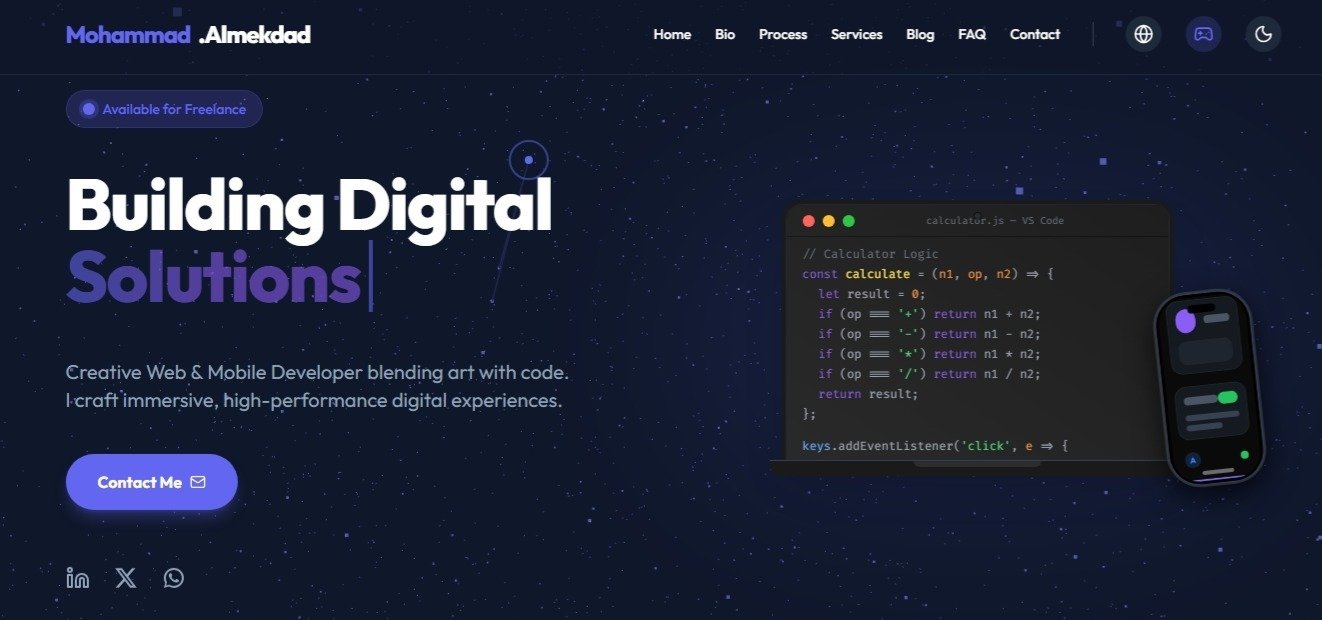 Mohammad Almekdad | Full Stack Developer